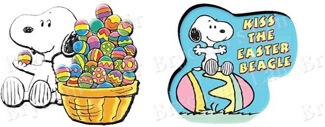 660x258 Snoopy Kiss The Easter Beagle Custom Designed Grosgrain Ribbon