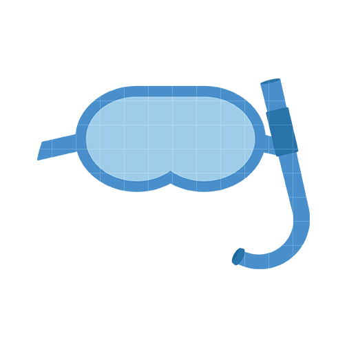 504x504 Snorkel Clip Art Set Cliparts