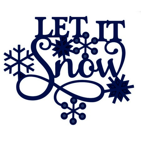 450x450 Let It Snow Clipart