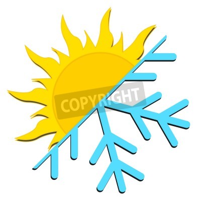 400x400 Sun And Snow Clipart