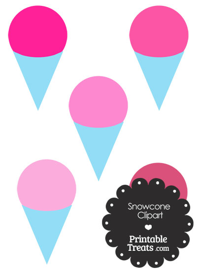 400x550 Snow Cone Clip Art Pink Snow Cone Clipart Printable Treats Clip