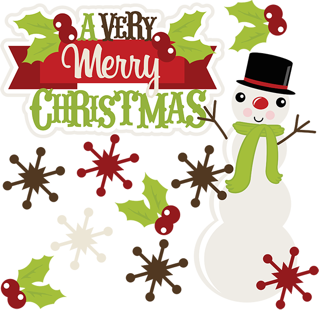 648x630 Christmas Scrapbooking Clipart