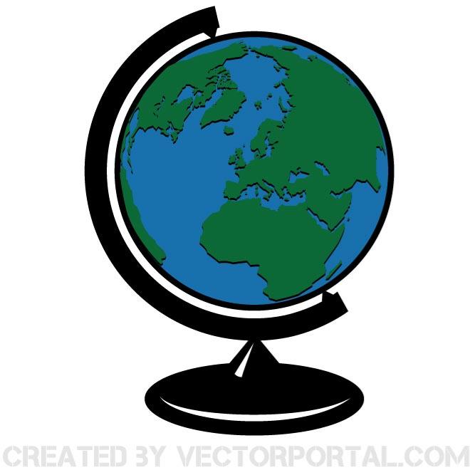 660x660 Globe Vector Clip Art