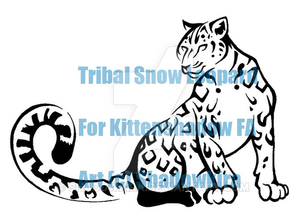 600x432 Tribal Snow Leopard Com 2 By Shadowkira