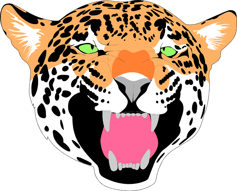 958x770 Jaguar Face Clipart