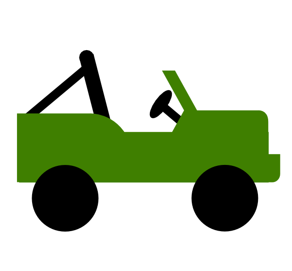 600x557 Jeep Plow Clipart