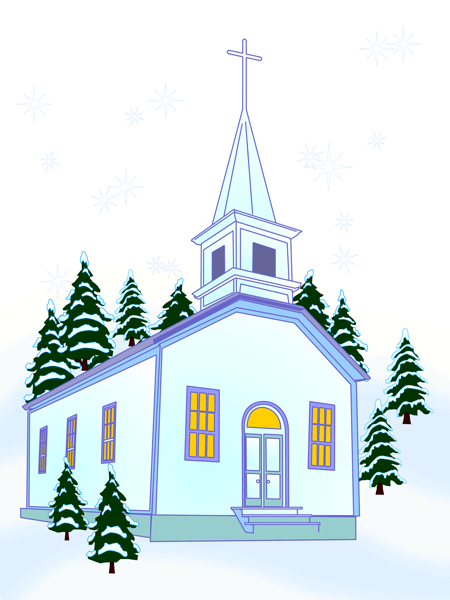 450x600 Winter Scenes Clipart Group