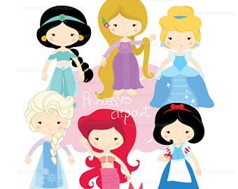 340x270 Snow White Clipart Etsy