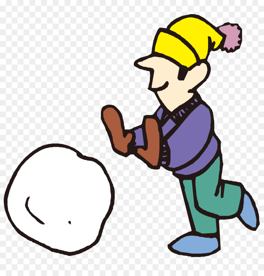 900x940 Coloring Book Snowball Fight Clip Art