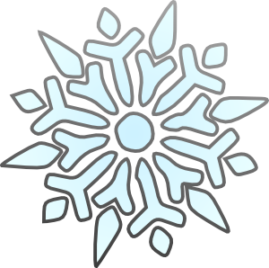 300x298 18lovely Clipart Snowflakes