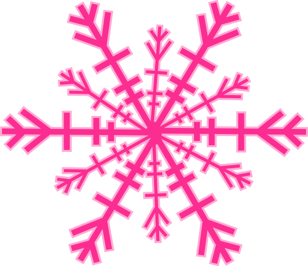 600x520 Colored Snowflakes Colored Snowflakes Clipart Clip Art Library