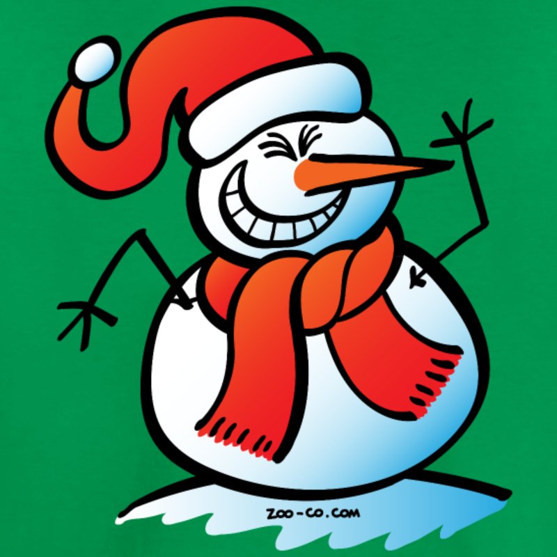 800x800 Naughty Snowman Clipart