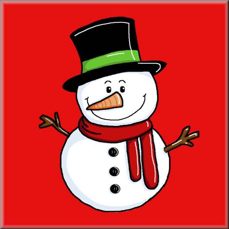 471x471 Pregnant Snowman Clipart