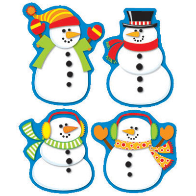 400x400 Snowman Border Clip Art