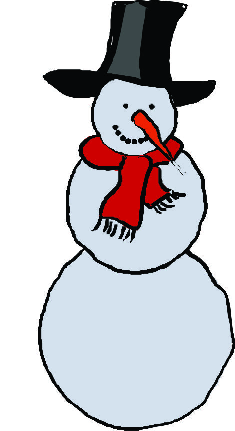 471x865 Snowman Cartoon Pictures