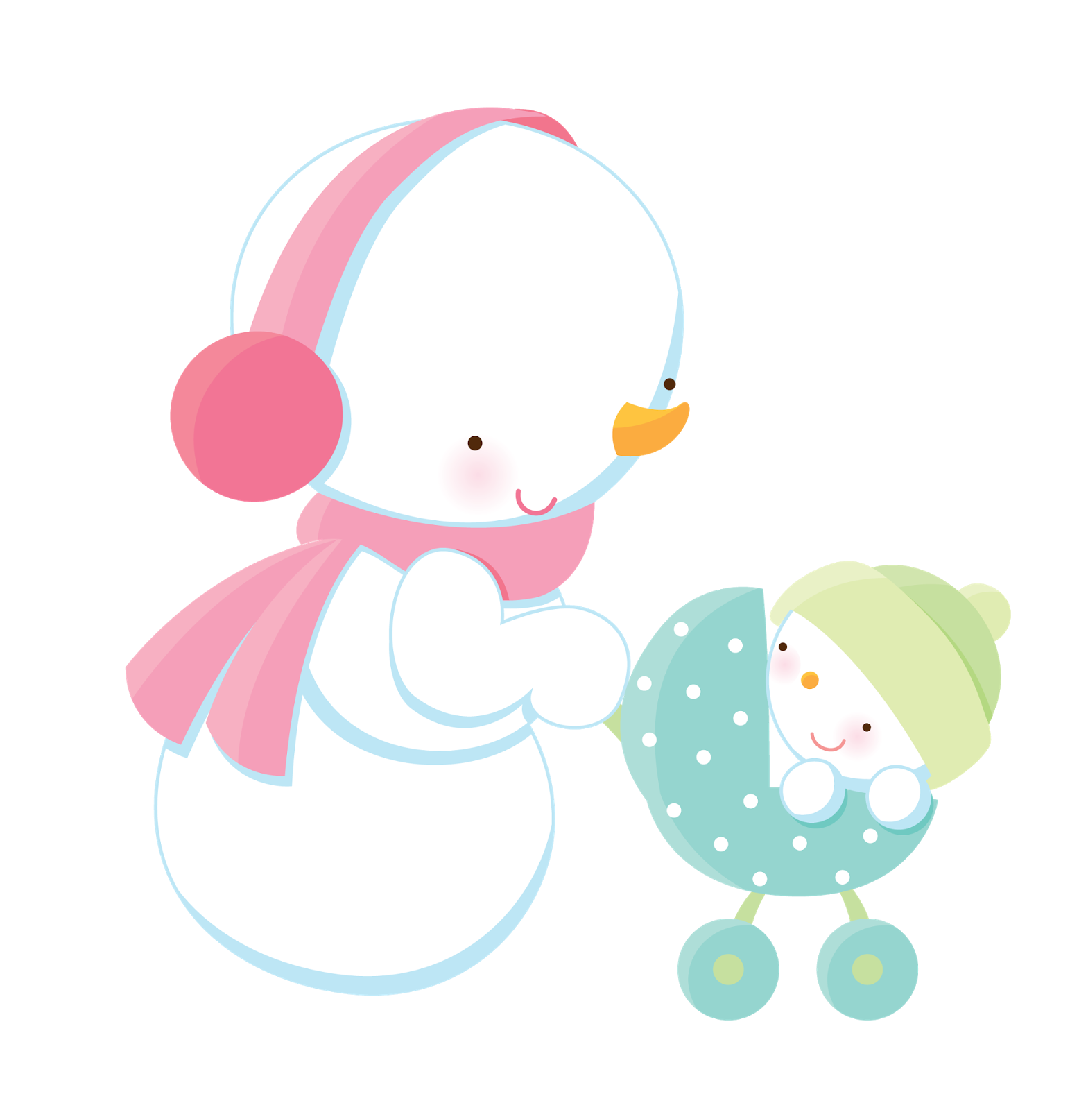 1556x1600 Snowman Family Clipart. Oh My Fiesta! In English