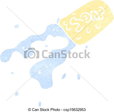 450x443 Retro Cartoon Bar Of Soap. Retro Cartoon Illustration.