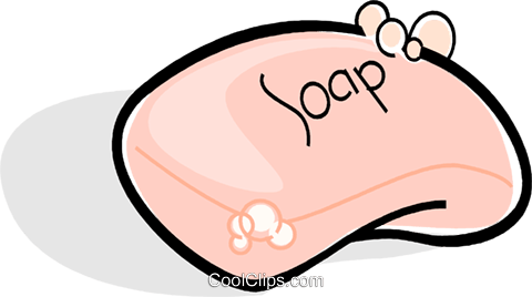 480x268 Bar Of Soap Royalty Free Vector Clip Art Illustration Vc061943
