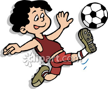 350x288 Soccer Clip Art