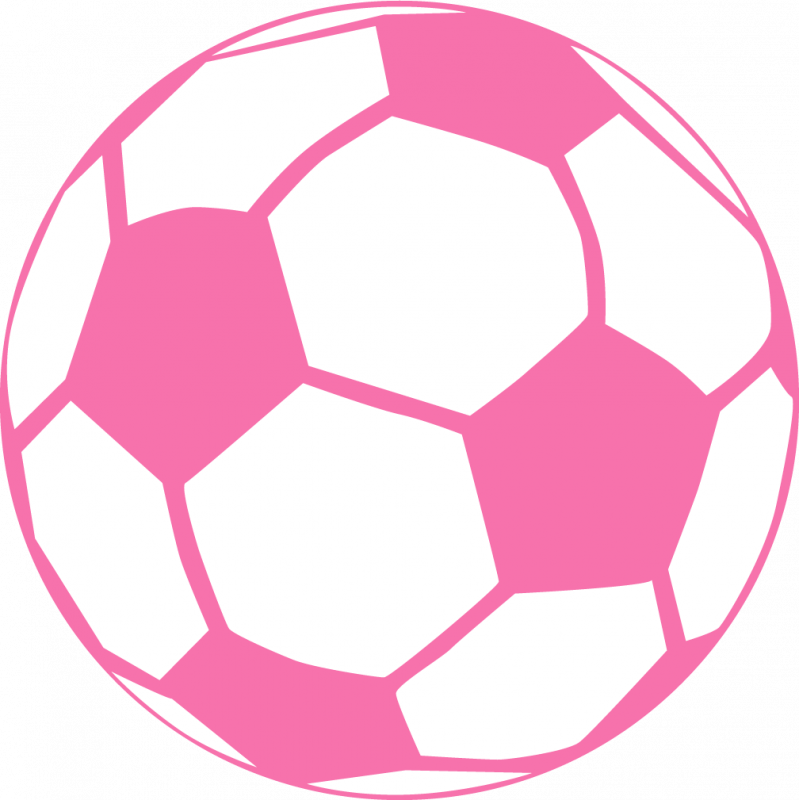 799x800 Pink Soccer Ball More Craft Ideas Soccer Ball