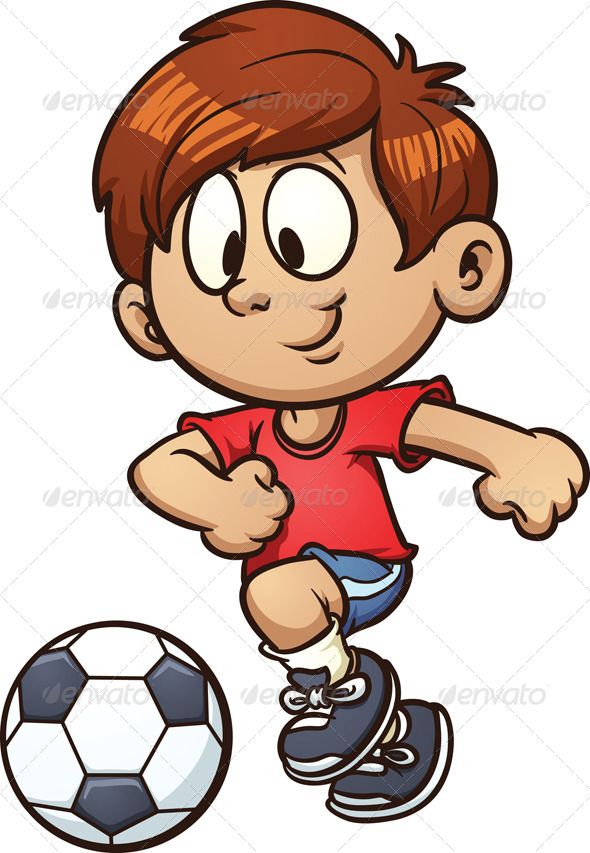 590x853 Soccer Kid Template, Clip Art And Creative