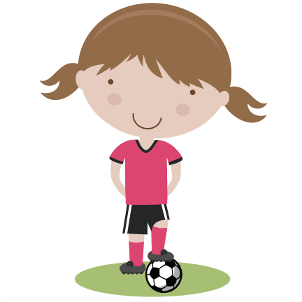 432x432 Girl Soccer Player Svg Cutting File Soccer Svg Cut Files Free Svgs