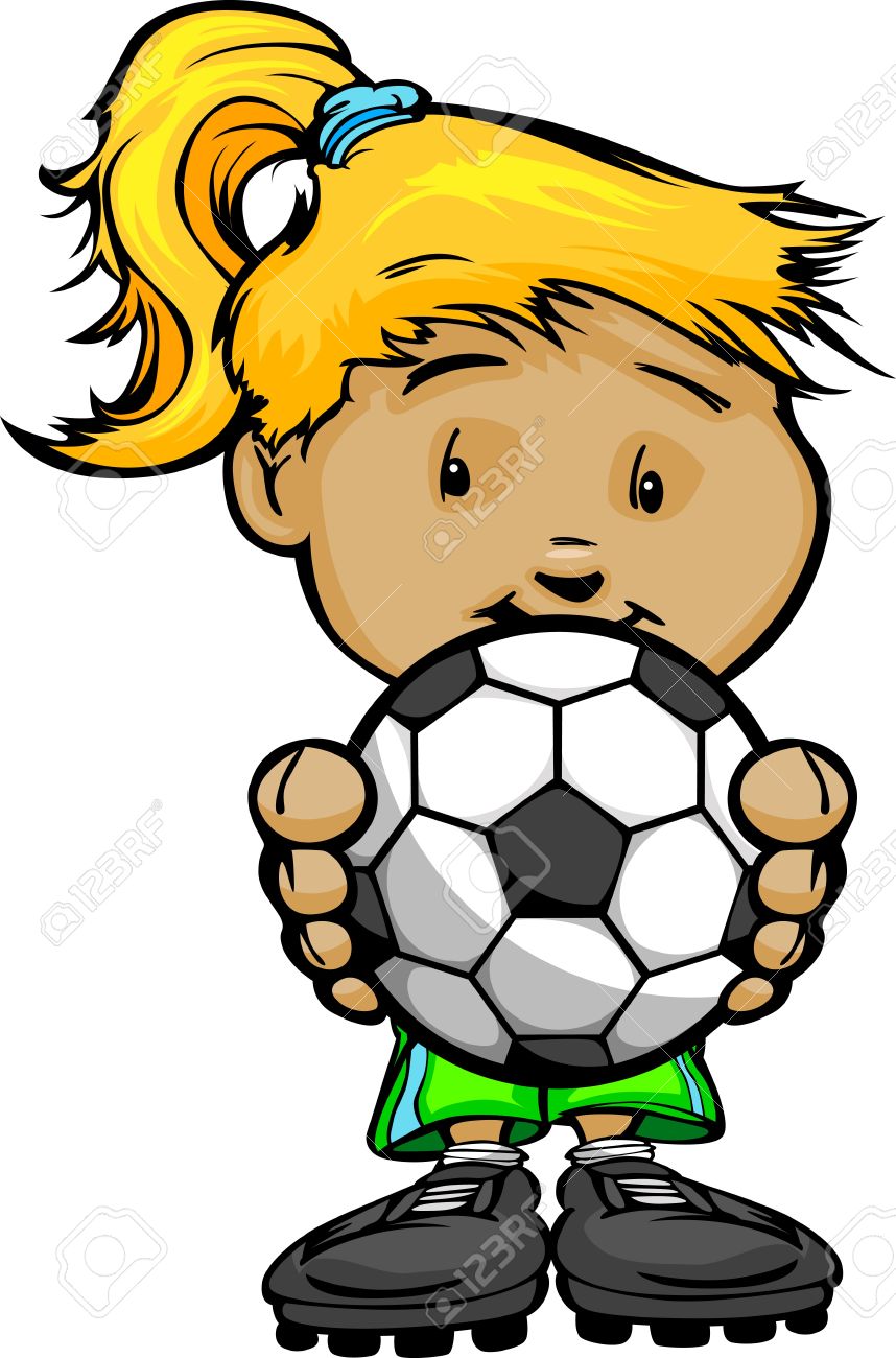 858x1300 Clip Art Soccer Girl Clip Art
