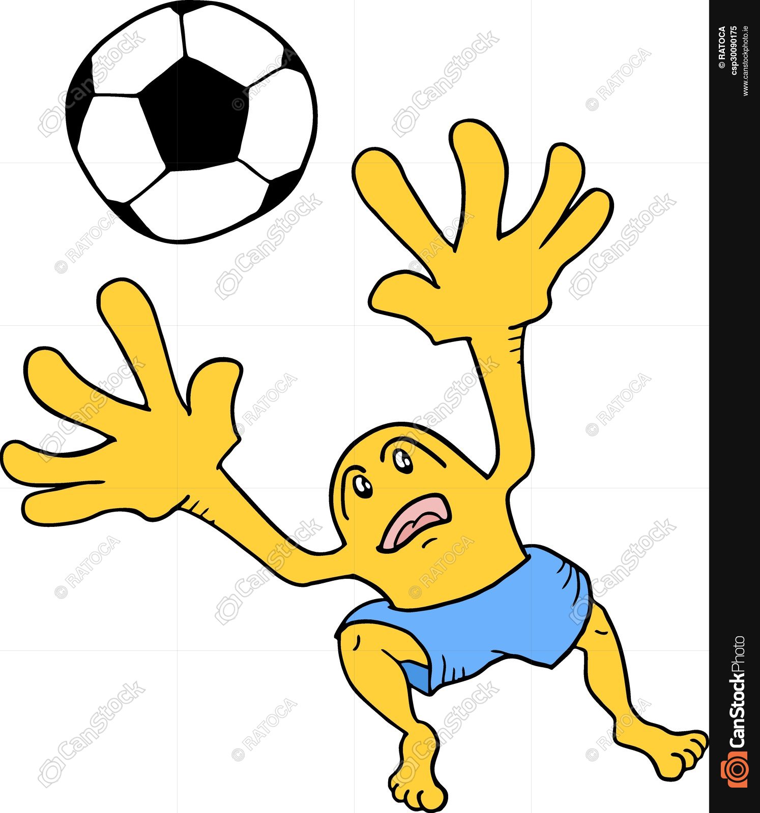 1494x1600 Creative Design Of Soccer Goalkeeper Vectors Illustration