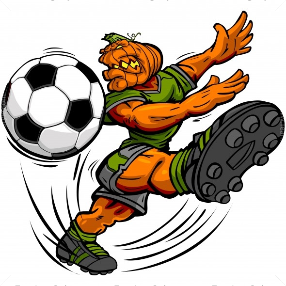 590x590 Collection Of Soccer Halloween Clipart High Quality, Free