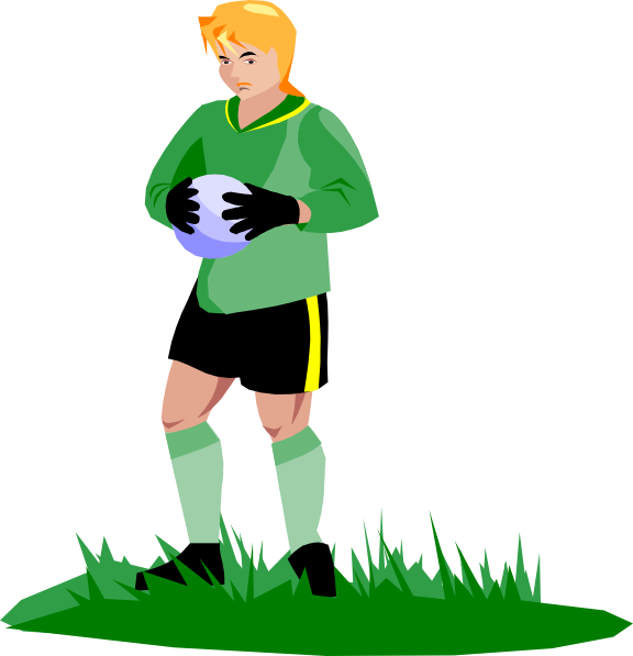 576x597 Soccer Goalie Clip Art Clipart Panda