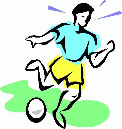 490x519 Girl Soccer Player Clipart