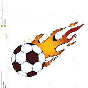 300x300 Sporting Shoes And Soccer Ball Football Boots Vector Clipart