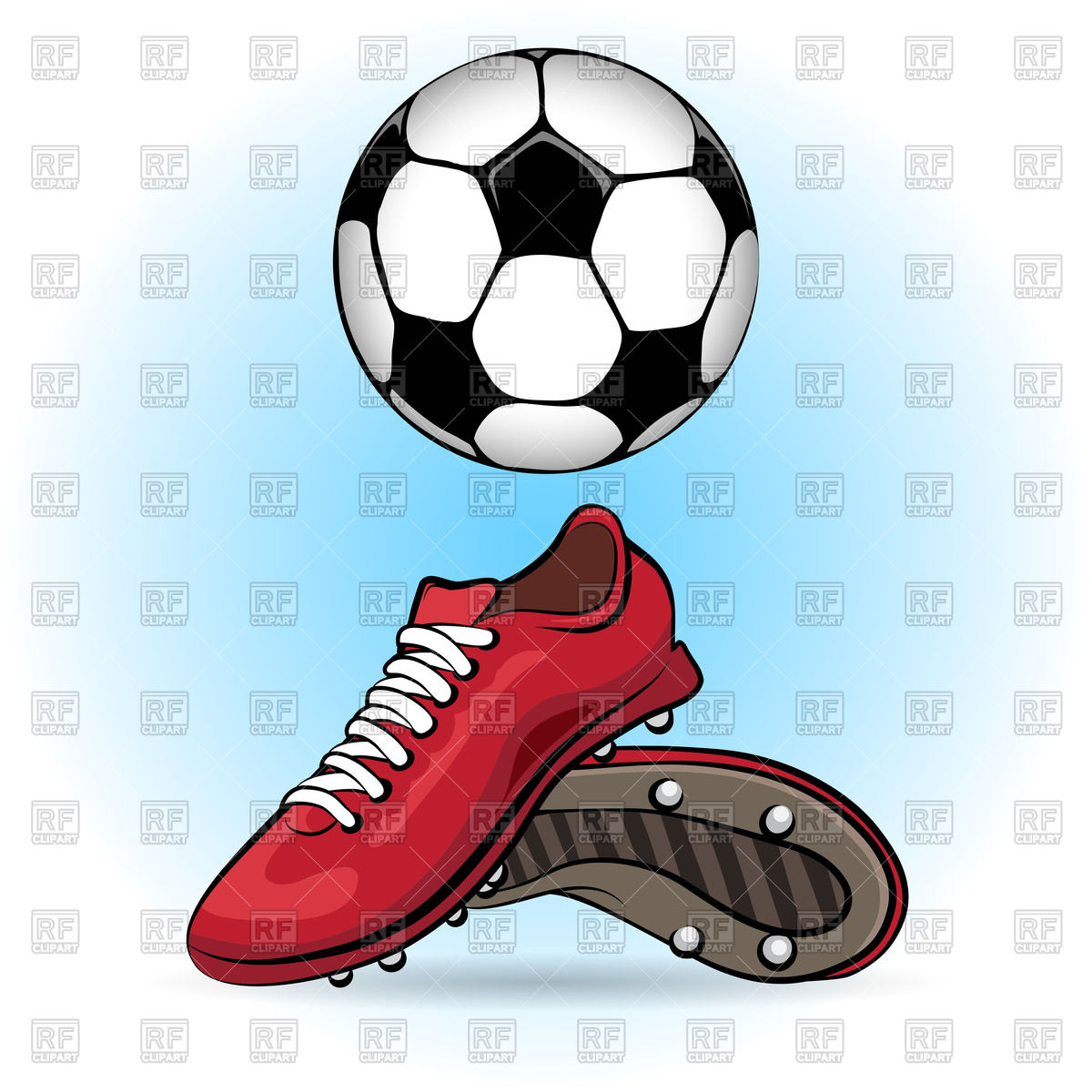 1200x1200 Sporting Shoes And Soccer Ball