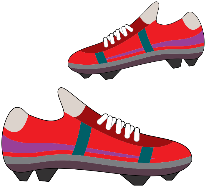 700x636 Soccer Cleats Clipart Soccer Shoes