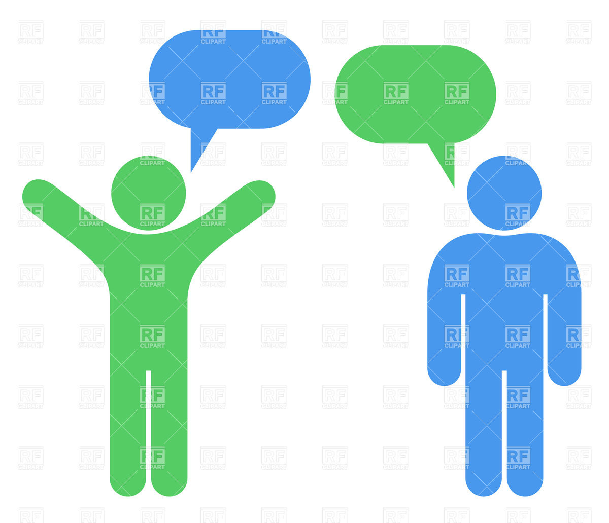 1200x1032 Social Media Communication Vector Image Vector Artwork Of People