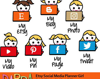 340x270 Blogger Clipart Blogging Clip Art Social Media Planner Icon