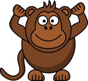 298x273 Brown Monkey Clipart Amp Brown Monkey Clip Art Images