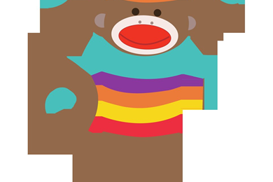 390x260 Sock Monkey Wallpapers Wallpapers