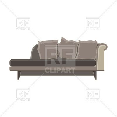 400x400 Modern Sofa Flat Icon