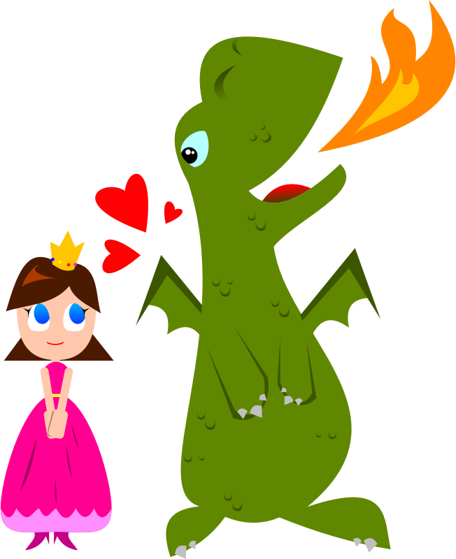 652x800 Princess And Dragon Clipart Amp Princess And Dragon Clip Art Images