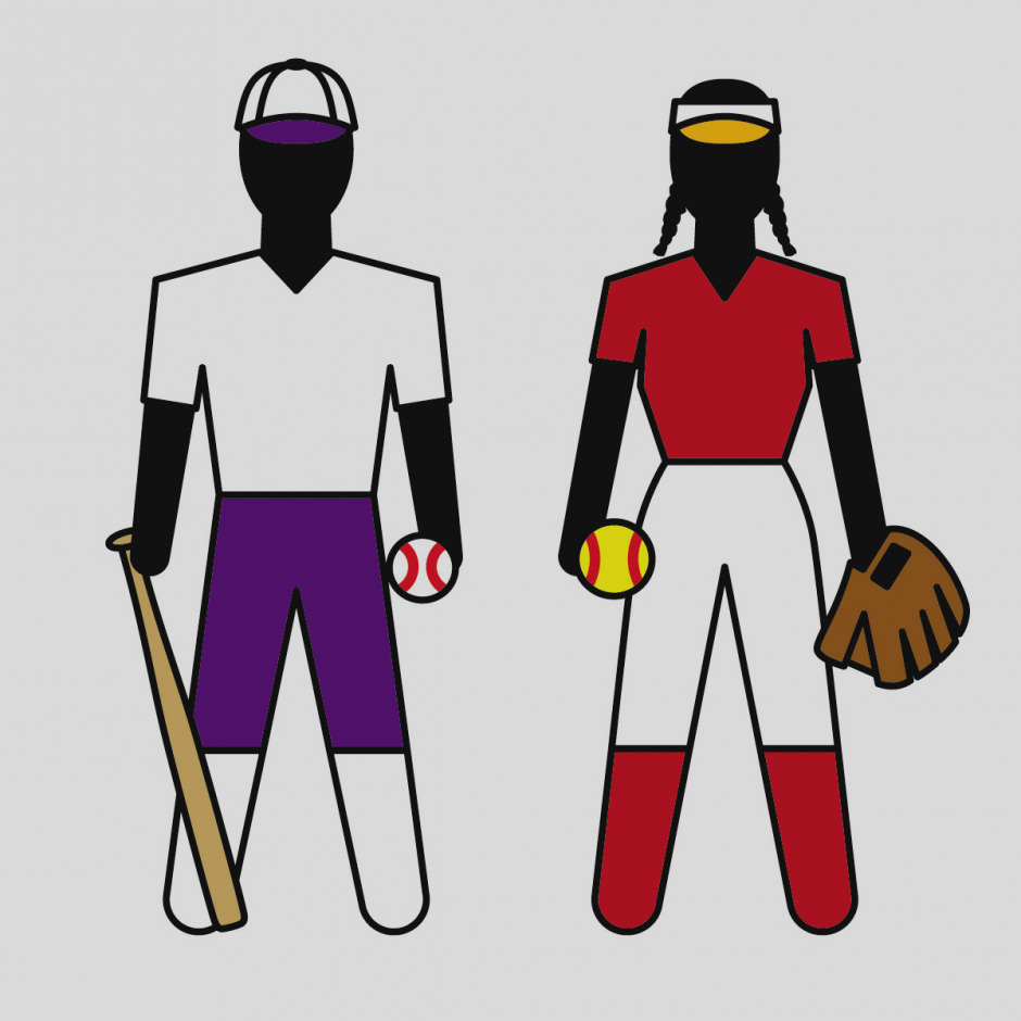 940x940 Collection Of Softball Clip Art Free Printable Silhouette Download