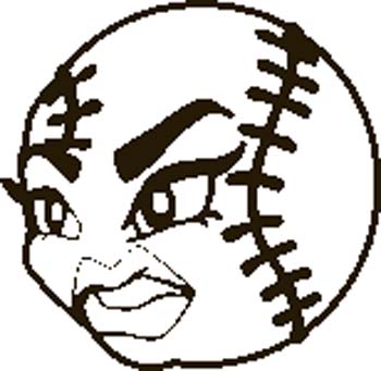 350x341 9 Clip Art Softball. Free Clipart Panda