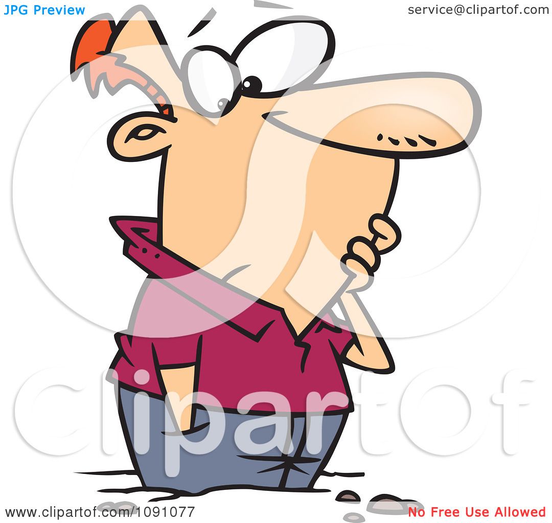 1080x1024 Clipart Man Grounded And Stuck In The Soil