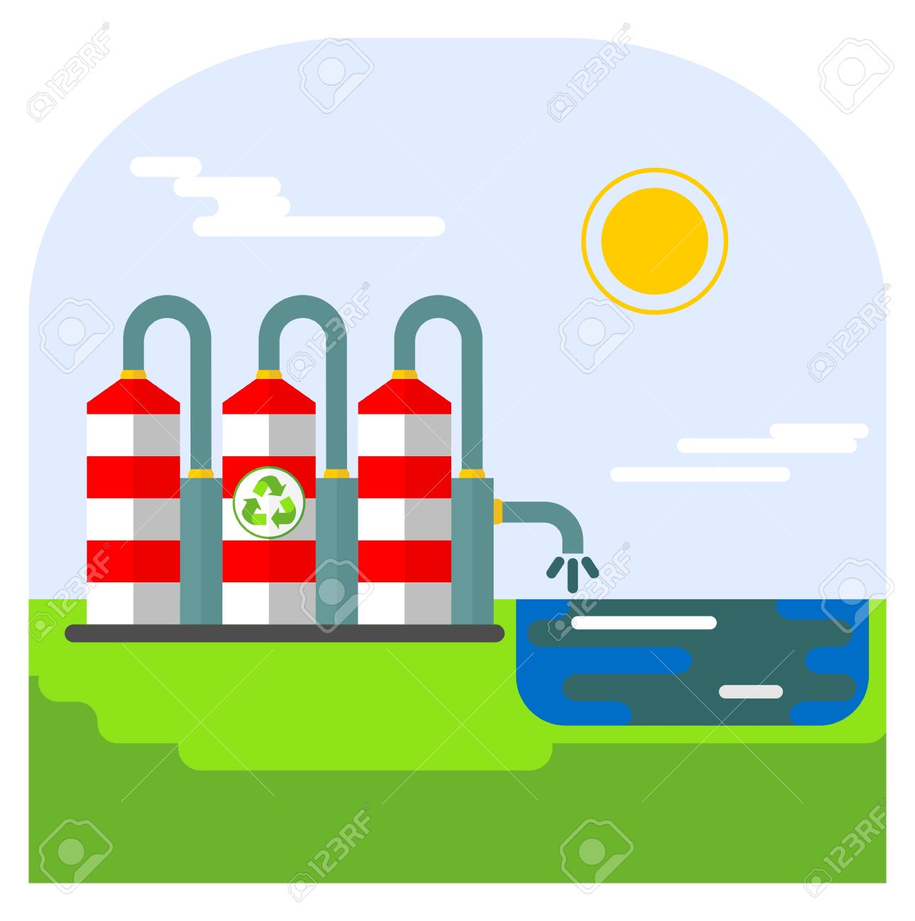 1292x1300 Pollution Clipart Water And Soil