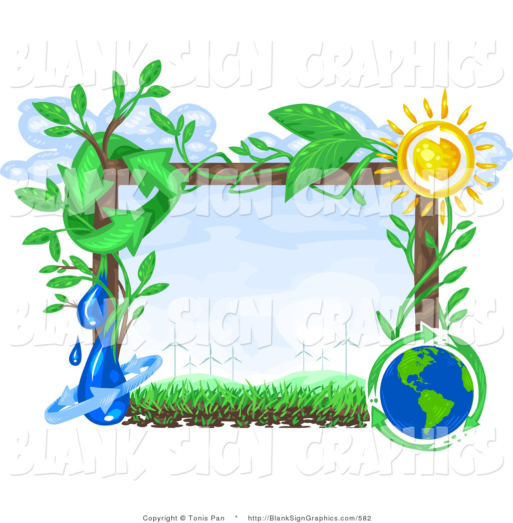 1024x1044 Vector Illustration Of A Renewable Green Energy Frame By Tonis Pan