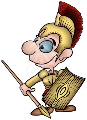 290x400 Clip Art Roman Soldier Clipart Panda