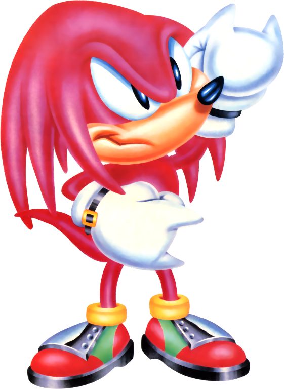 561x768 Sonic The Hedgehog Clipart Knuckles