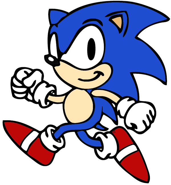 600x652 Sonic Clipart Sonic The Hedgehog Clip Art Cartoon Clip Art