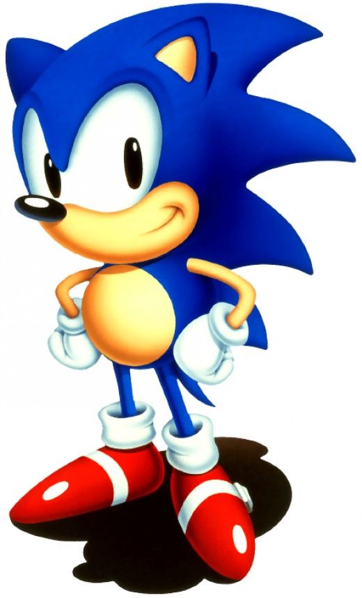 520x858 Sonic Hedgehog Kids Colouring Pictures To Print And Colour Online