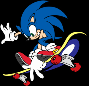 300x288 Sonic Vector Elegant Sonic Clip Art
